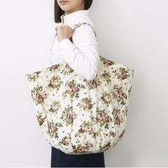 在庫一掃セール！花柄バスケット　新品未使用！の画像