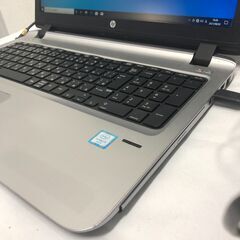 Win11 快速PC ノートパソコン HP ProBook 450G3 P295の画像