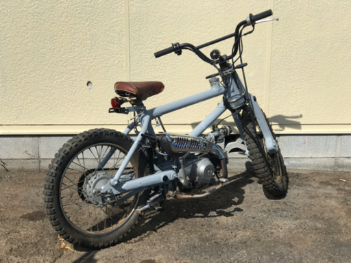 BMXカブ ホンダ純正50ｃｃエンジン チャリカブ スーパーカブ ブロックタイヤ　検索 4ミニ 世田谷ベース モンキー モトクロス
