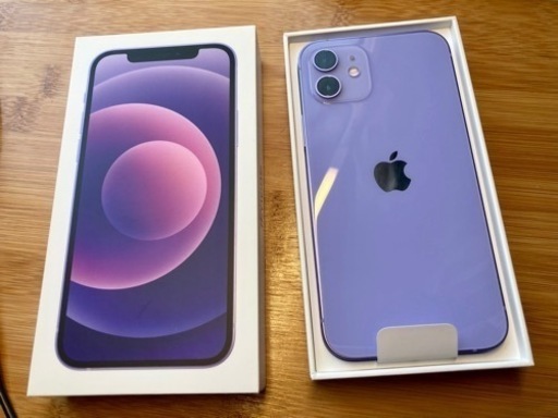 iPhone 12 Purple sim free 新品、未使用、SIMフリー、iphone 12  64GB です。判定〇、残債なし、SIMフリーです