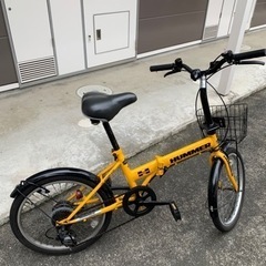 ハマー　20インチ　折りたたみ自転車の画像