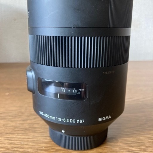 カメラレンズ　SIGMA 100-400 Nikon用