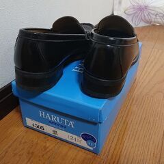 ローファー 黒 24.5㎝ 3Eの画像