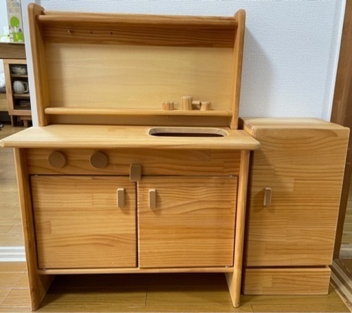 最終値下げ　ハンドメイド(オーダー品) おままごと　キッチン　冷蔵庫　セット