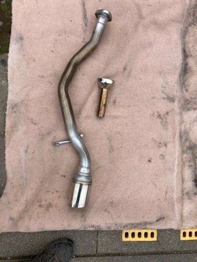 ム一ブRSタ一ボ　Ｌ１５２Ｓ　タ一ボマフラー７０パイ