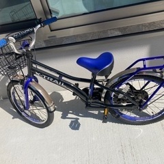 【値下げ】自転車18インチ　補助輪付き