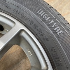 軽自動車用夏タイヤの画像