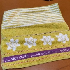 ハンカチ　タオル生地の画像