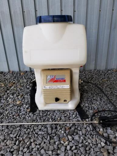 バッテリー式背負い噴霧器　ジャンク品