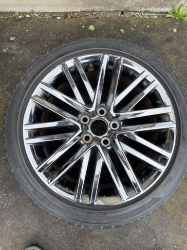 トヨタ　クラウン　アスリート　純正アルミ　スパッタリング　18インチ