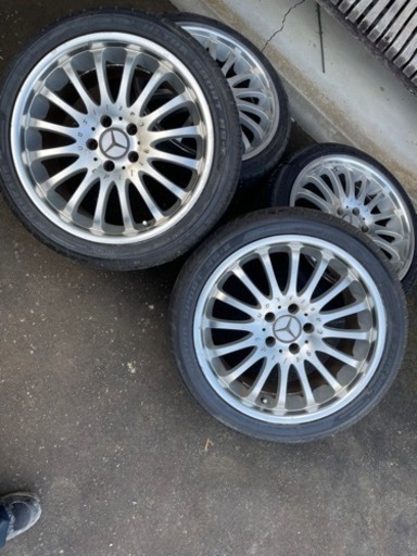 カールソン　アルミ　ホイール　18インチ ベンツ　タイヤ　オマケ