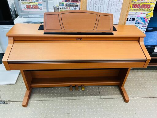 (商談中 7/10森)　Roland HP-107D-LC 電子ピアノ