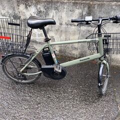 Panasonic 電動アシスト自転車 ベロスター・ミニ BE-ELVS07 2018年製