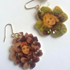 ハンドメイド　ピアス2セットの画像