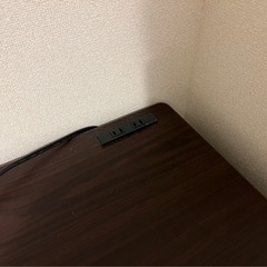 【無料提供】　勉強机（電源タップ・移動収納有り）　返信が早い方から対応させていただきます。の画像