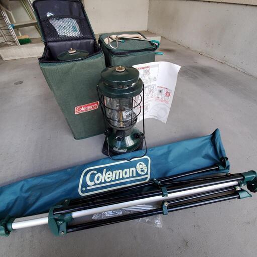 Coleman　ランタン×２　ランタンスタンド１