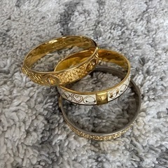 コーチ　バングル　ホワイトの画像