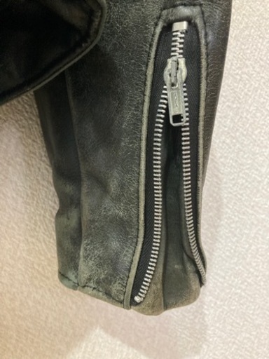 値下げしました。アメリカ製 W革ジャン
