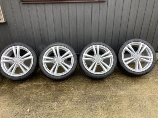 アウディS3純正タイヤ付アルミホイール売ります。