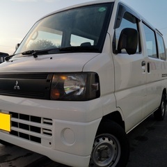 月々9千円〜分割可‼️ 働くくるま軽バン入りました‼️車検2年付き！【名義変更代込み】車内広い！人気の三菱ミニキャブバン☆両側スライドドア☆人気の5速MT☆ドラレコ付き！☆その日に乗って帰れます。の画像