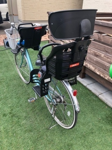 （取り引き決定）自転車　チャイルドシート前後セット　※バラ売り可