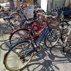 不要自転車1円以下買取 - 東伯郡