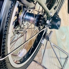 決まりましたD40D電動自転車M91M/長生き8アンペア/保証期間有/新品タイヤ/ヤマハの画像