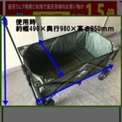 (お取引中)キャリーワゴンの画像