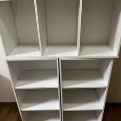 カラーボックス×3 譲ります