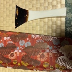 三味線　バチ　ケース付き