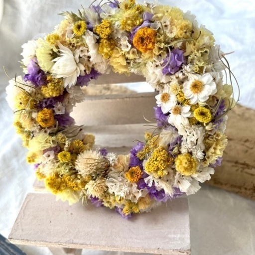 スターチスナチュラルリースjgj