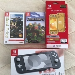 Nintendo Switch Lite グレー　ソフトセット