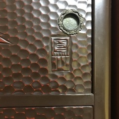 鎌倉彫 箪笥 タンス の画像