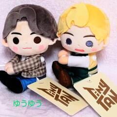 新品☆BTSくっつきぬいぐるみTiny TAN モアプラスくっつきぬいぐるみ～Dynamite～Jung kookぬいぐるみ Vぬいぐるみ BTSグッズ SEGAの画像
