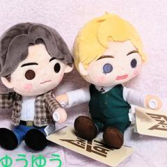 新品☆BTSくっつきぬいぐるみTiny TAN モアプラスくっつきぬいぐるみ～Dynamite～Jung kookぬいぐるみ Vぬいぐるみ BTSグッズ SEGAの画像