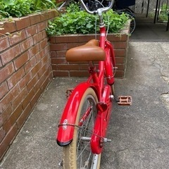 (取引中)子ども用自転車　18インチ 変速なし Norway MOSSの画像
