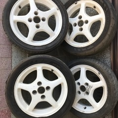 アルトワークス純正ホイル14インチENKEI 14×4 1/2j...