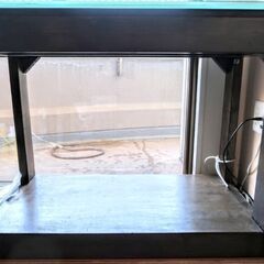 ADA90cm水槽+水槽台+バックスクリーンライト+カミハタアーチスライド+co2ミドボン用セット