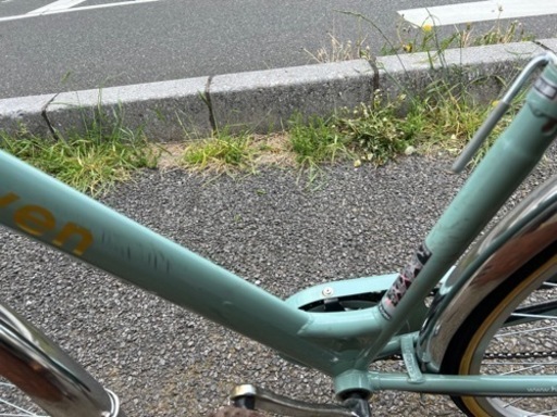 自転車 27型 6段ギア オートライト 受け渡し日限定