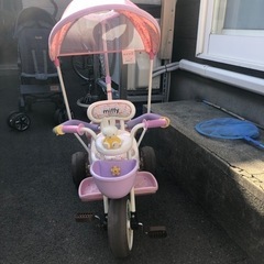 三輪車　ミッフィ　値下げしました！