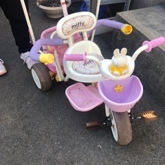 三輪車　ミッフィ　値下げしました！の画像