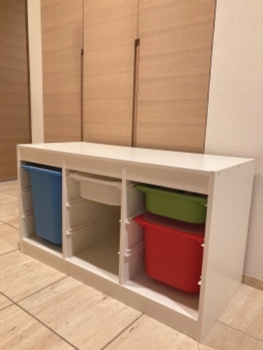IKEA トロファスト 収納 おもちゃ入れ キャビネット イケア