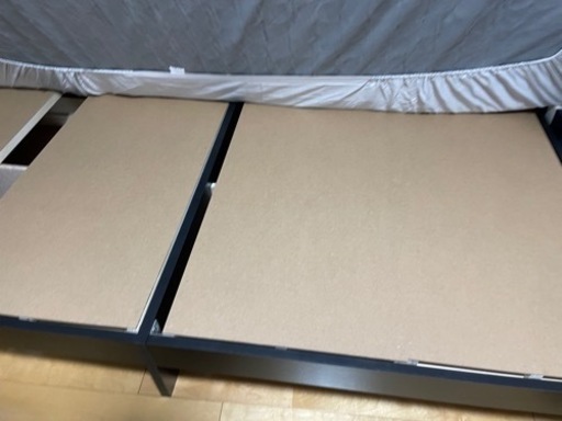 ベッド※マットレス付　使用期間3ヶ月　レンジ付