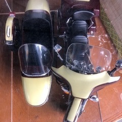 ハーレー　プラモデル完成品の画像