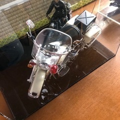 ハーレーとその他　プラモデル完成品の画像