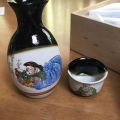 七福神　酒器、おちょこセットの画像