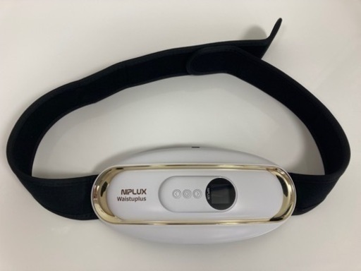 【 EMS温熱器 腰専用運動補助器「NIPLUX  WAISTUPLUS」】