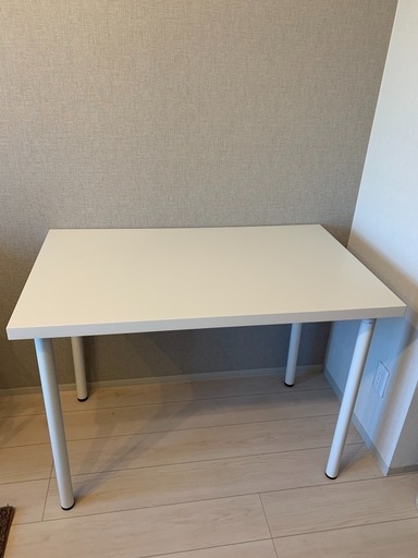 IKEA(イケア) LINNMON ADILS テーブル ホワイト
