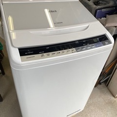 お薦め品‼️激安‼️高圧洗浄クリーニング済み‼️日立 インバータ搭載洗濯機7kg 2016年
