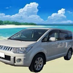 ☆自社ローンできます　ミツビシ　デリカD5　４WD